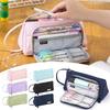 Large Capacity Pencil Storage Bag Portable Pen Box Stationery Pouch  School Office Supplies