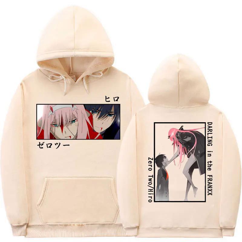 Японское аниме Darling In The Franxx Hoodie