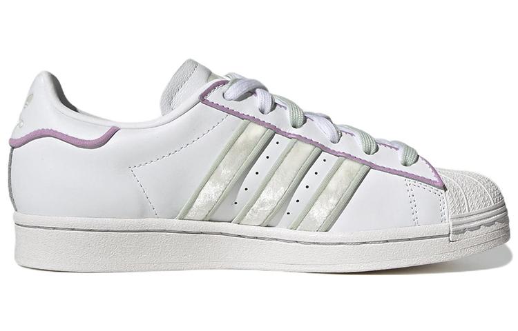 Women's Sneakers Adidas Wmns Superstar 'Lace Jewels - White Lilac'