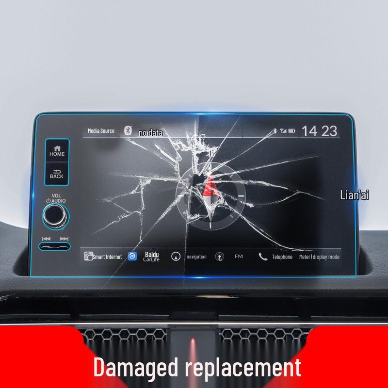 Защитное стекло для экрана навигационной системы центральной консоли 25 моделей Honda Civic