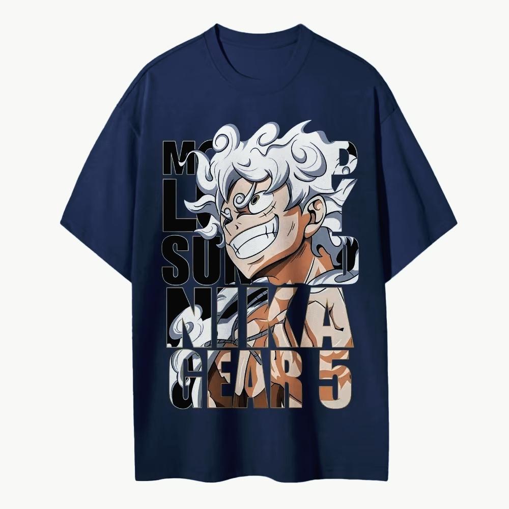 2026 новые футболки One Piece для мужчин и женщин Простые футболки с аниме Монки Д. Луффи Новые с коротким рукавом