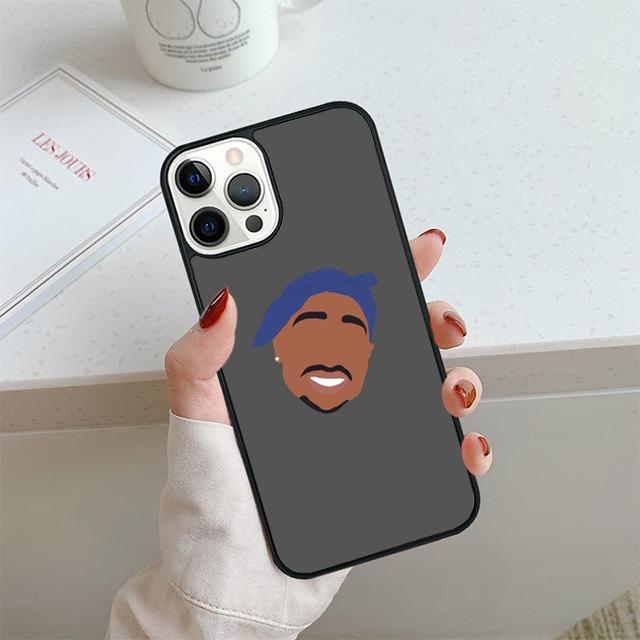 Модный Чехол для Телефона 2Pac Tupac Shakur Для iPhone 17 Air 14 15 16 13 12 Чехол Для Apple Pro Max 6S Plus Coque