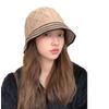 Шапка женская вязаная шерстяная шапка ручной работы шляпа-панама по-прежнему призвана демонстрировать чувство маленького лица шляпа-тазик зимняя шляпа-панама