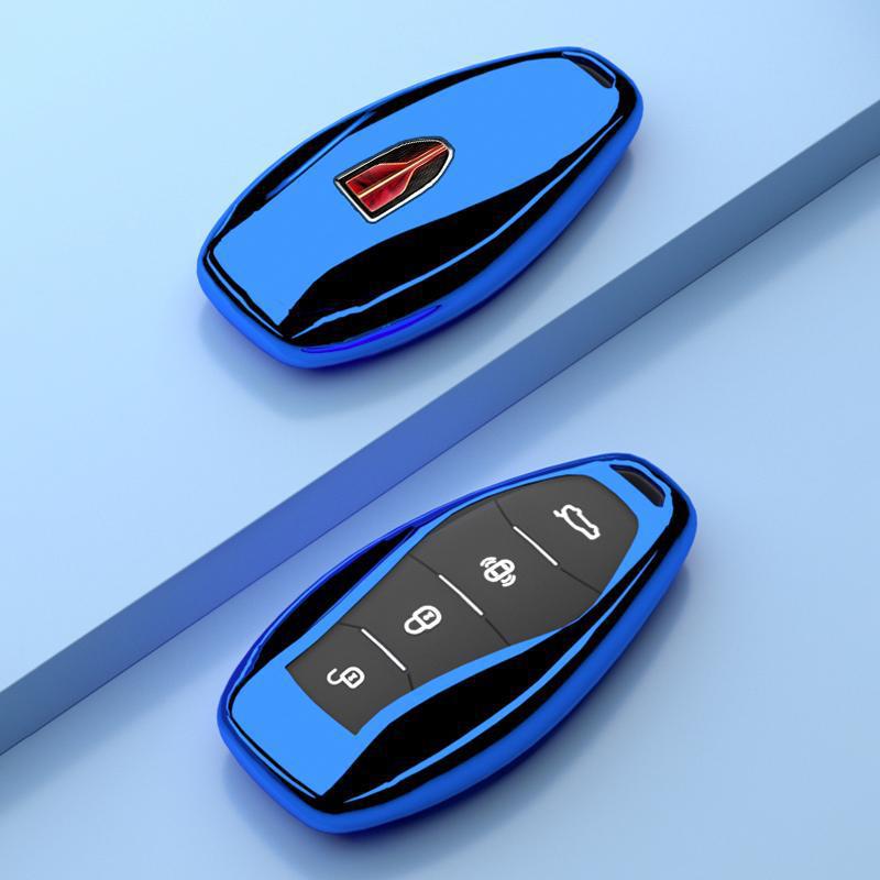 Премиальный чехол-брелок HQ9 для мужчин для Hongqi H5 2023 – Полное покрытие со стильной пряжкой