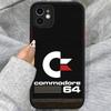 C-Commodore 64 For IPhone 16 15 14 Plus 13 12 11 Pro Max X XS MAX Translucent Matte Shockproof Cover