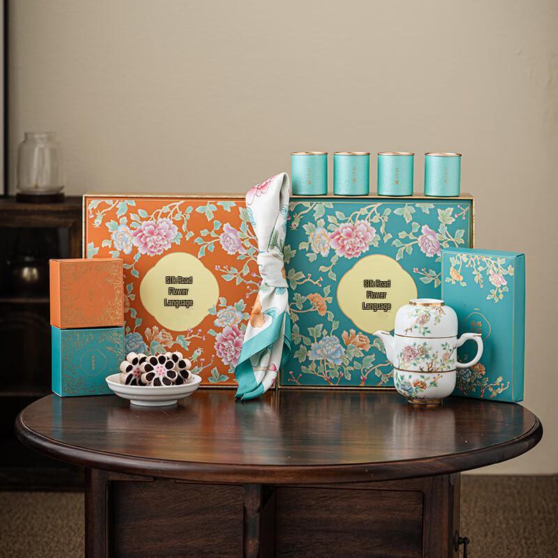 Silk Road Flower Language PCL821 Chinese Tea Set