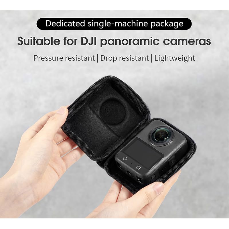 DJI OSMO 360 и защитный чехол для камеры Легкий для переноски чехол, Водонепроницаемый, Пыленепроницаемый, Ударопрочный, Амортизирующий, Корпус,
