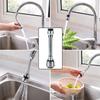 Faucet Sprayer Extender Faucet Head Chrome Flexible