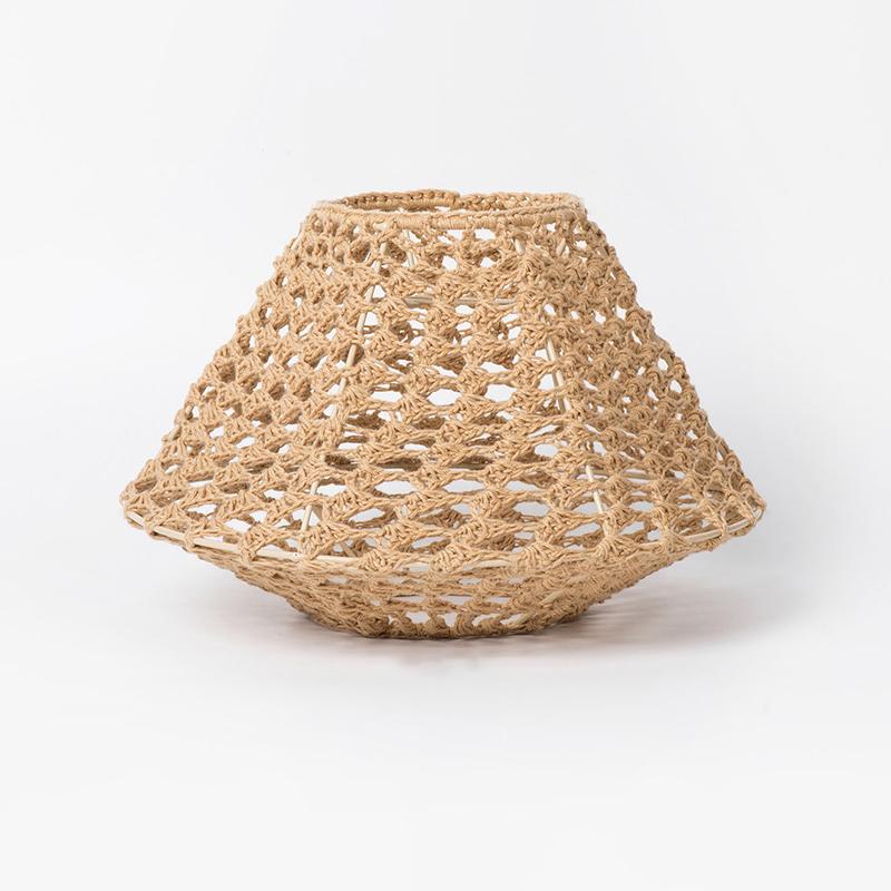 1 шт. ручной работы вязаный богемный хлопковый канат напольная лампа абажур потолочные светильники люстра крышка лампы настенный подвесной