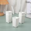 5Pcs Small Square Flowerpot Thickened Flower Succulents Plant Nursery Grow Pot