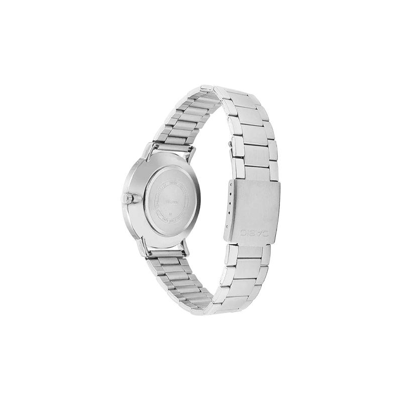 Casio Серия STANDARD простой модный тренд деловой повседневный классический стрелочный римская шкала большой циферблат кварцевый механизм ремешок из нержавеющей стали MTP-VT01D-7B