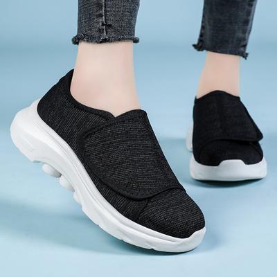 Обувь женская летняя новая одинарная обувь женская холодкая липкая обувь-липучка для мамы обувь дышащая и легкая повседневная обувь