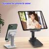 Free Elevation Tablet Desk Stand Holder Foldable Mobile Phone Support Adjustable Angle & Height Cell Phone Stand