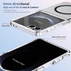 HD Прозрачный Магнитный Чехол Для Samsung Galaxy Z Flip 8 7 6 5 4 Кристально Прозрачная Крышка С Прозрачным Закаленным Стекло Защитой Экрана