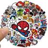 50 100 ШТ. Marvel Мстители Наклейки для Скрапбукинга Дневник DIY Ноутбук Багаж Скейтборд Граффити Наклейка Веселые Стильные Классические Игрушки
