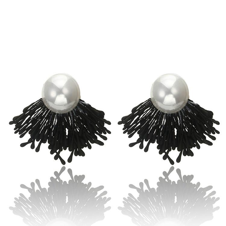 JMXD-Pearl Earrings Women's, Starch Fringed Pendant Earrings, Earrings, Accessories New Products