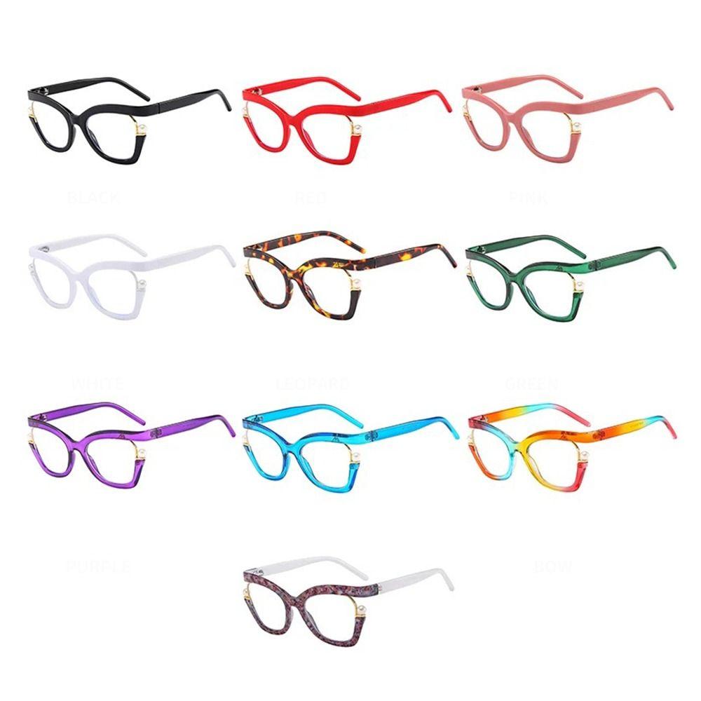 Cat Eye Cat Eye Optical Glasses Frame Luxury Summer Glasses Anti-Blue Light Spectacles Unisex