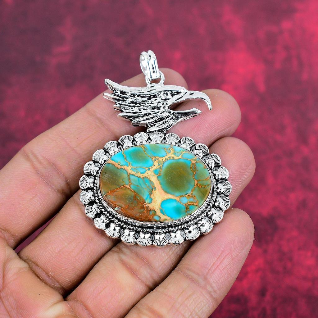 Подвеска из осадка, ювелирные изделия из цельного серебра 925 пробы с драгоценными камнями, подвеска ручной работы, на День благодарения