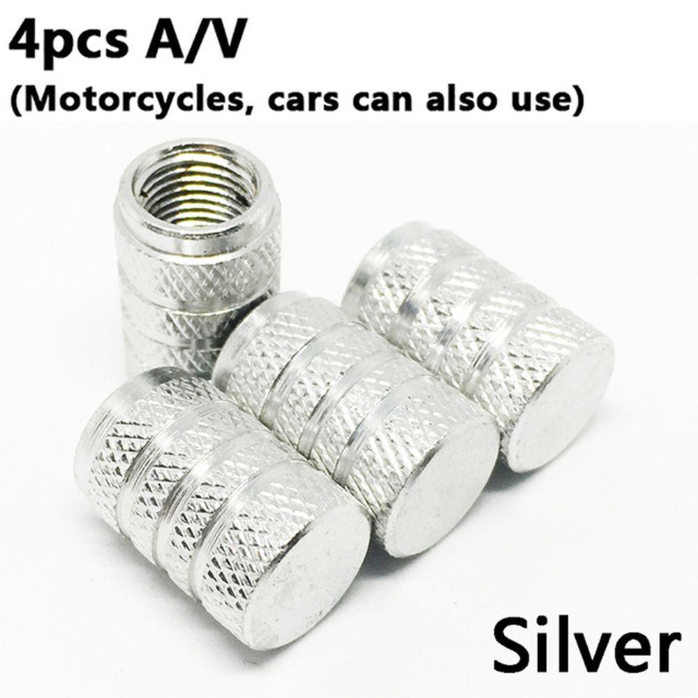 4pcs Car Bike Accessories Tube Bicycle Valve Caps Valve Cover Tyre Air Caps Car Wheel Tire Valves