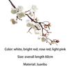 Artificial Flower Exquisite Non-fading Cloth Vivid Simulation Plum Blossom for Wedding
