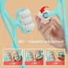 Multifunctional Cervical Massager Manual Neck Clamp Multifunctional Kneading Roller 6 Balls Shoulder And Neck Relaxation Massage