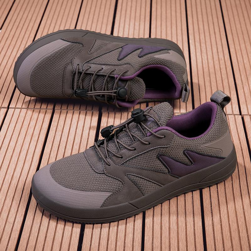 Босоножки на широкой подошве, обувь для активного отдыха, свободная спортивная обувь для женщин, большие размеры, широкая подошва, повседневная обувь для всех сезонов, походная обувь для пар, мужская обувь