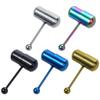 Stainless Steel Vibrating Barbell Body Jewelry Piercing Jewelry Tongue Ring Vibrating Tongue Nail