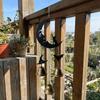 Witch Hat Black Cat Wind Chimes Decorative Garden Patio Decor Hanging Bell Ornament  Garden