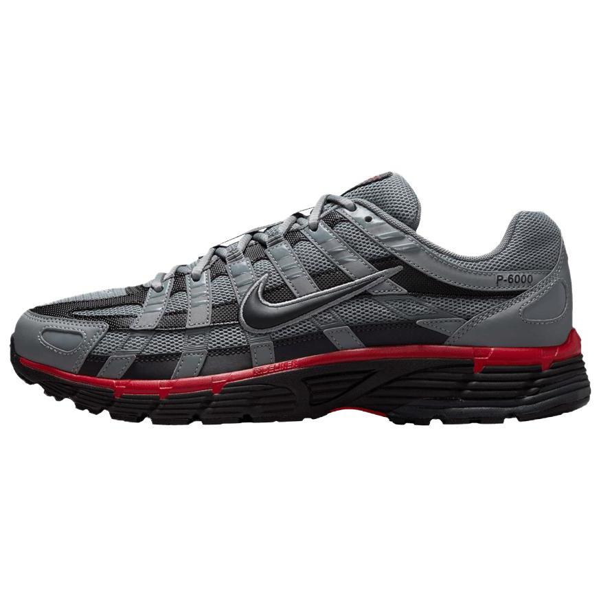 Nike P 6000 Амортизация Устойчивая к истиранию амортизация, Износостойкие Низкие Беговые кроссовки Мужские Серый IF6199-001