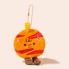 Plush Balls Pendant Badminton Keychain Room Decor Bag Decoration Birthday Gift