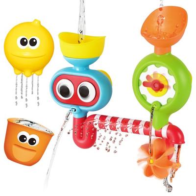 Lets Toy Round and Round Toddler Bath Play Toy Diver Корейские детские игрушки