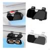 Sunglasses Holder for Car Visor Box Eyeglasses Storage Organizer Auto Glasses Case