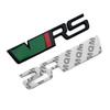 AHUQ1 3D Metal Silver Black VRS Logo Emblem Car Mudguard Badge Trunk Decal for Skoda Fabia Kodiaq MK2 MK3 A7 A5 Sticker