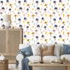 Summer White Wallpaper for Living Room and Bedroom 50x1000