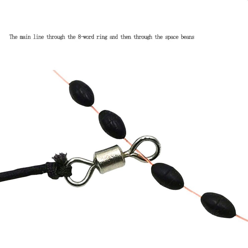 Fishing Tool Luminous Floating Automatic Fishing Float Steel Hook Connector Night Light Bobber