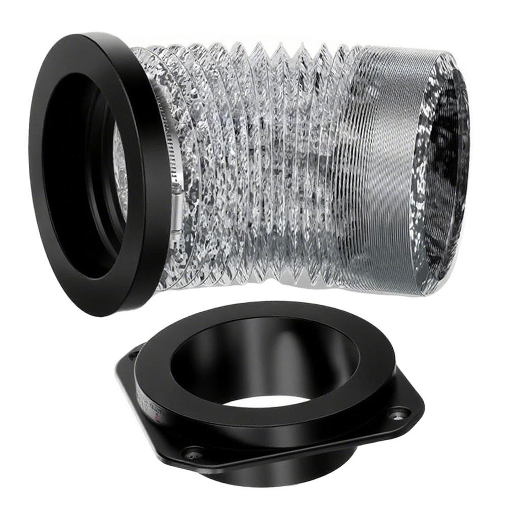 Магнитный комплект для соединения вентиляционного отверстия сушилки Гофрированный шланг из алюминиевой фольги Хомут из нержавеющей стали Герметичный соединитель вентиляционного отверстия сушилки