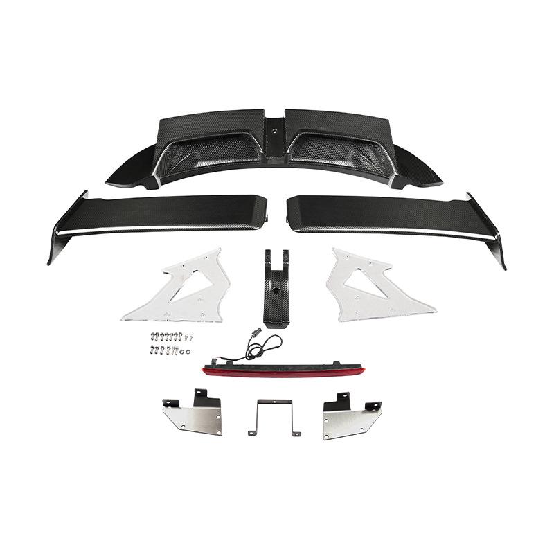 Porsche 911 (19-23) Dry Carbon Fiber TKT Rear Spoiler, High-Quality, Non-Destructive Install.