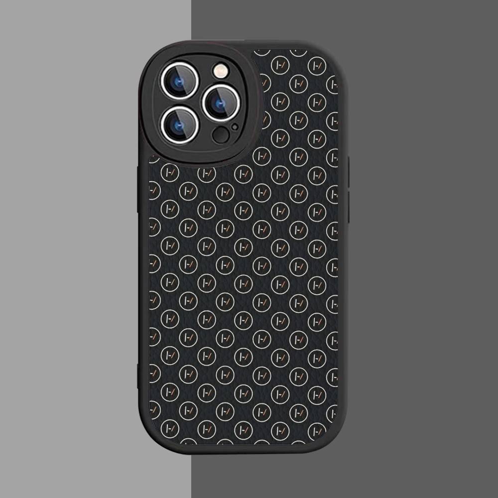 Чехол для телефона Twenty One Pilots Для iPhone 16 15 14 11 12 13 Pro Max Plus Задняя крышка из кожи