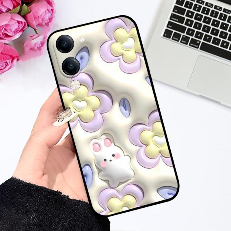 Чехол для Vivo Y04 Y 04 4G Модный цветной окрашенный чехол для телефона Мягкий силиконовый TPU Бампер Оболочки для VIVO Y29s 5G Чехлы