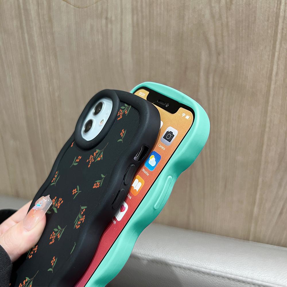 Окрашенный узор Big Wave Edge Мягкий силиконовый материал Macaron чехол для телефона противоударный защитный резиновый чехол для Samsung Xiaomi Poco Redmi