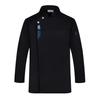 Long Sleeve Chef Jacket for Men Women Restaurant Waiter Uniform Kitchen Cook Coat Unisex Bakery Clothes