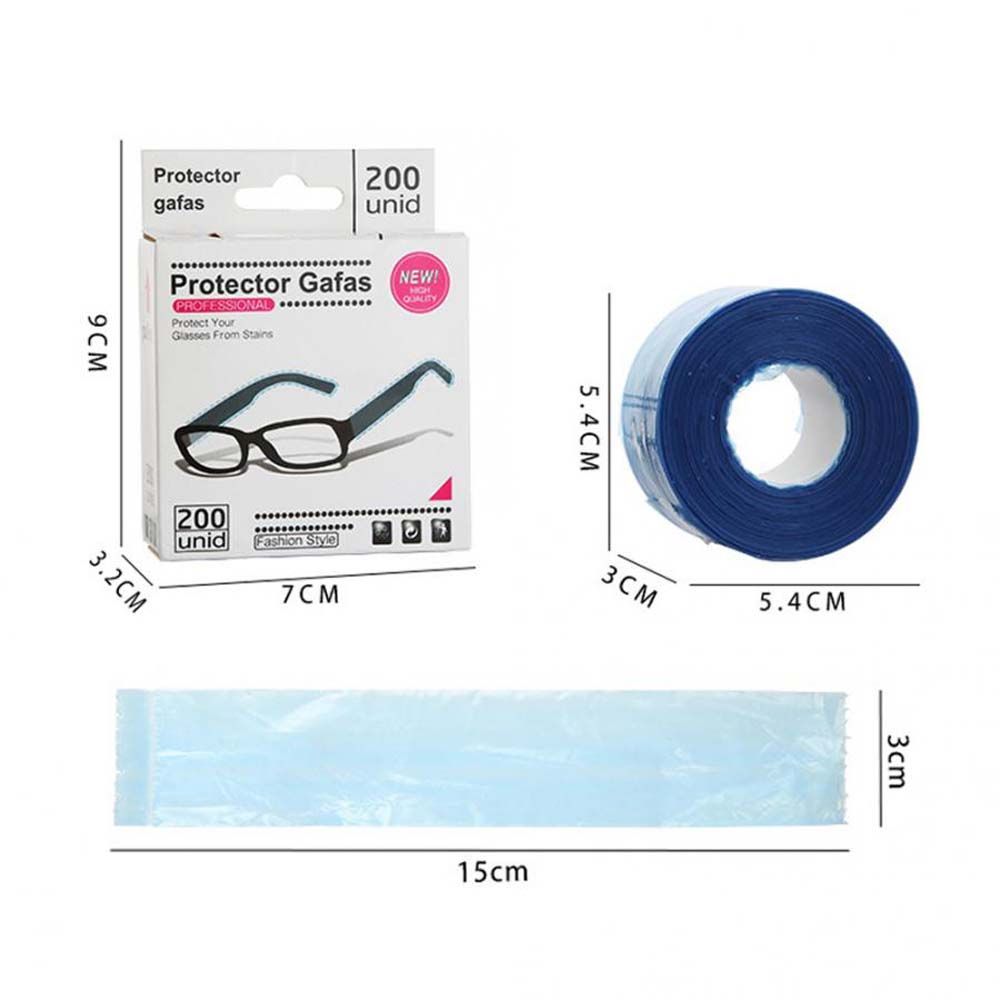 Hair Dyeing Hair Styling Salon Cap Barber Accessory Glasses Leg Cover Hair Coloring Tool Glasses Frame Cover Sleeves Protector