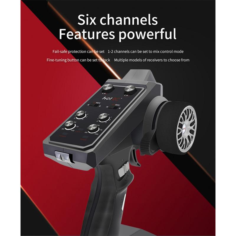 2.4ghz RC Digital Radio Transmitter with Gyro Receiver for RC Car Tracked Trx4