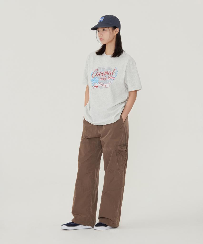 COVERNAT WOMAN Fluid Cargo Pants Chocolate