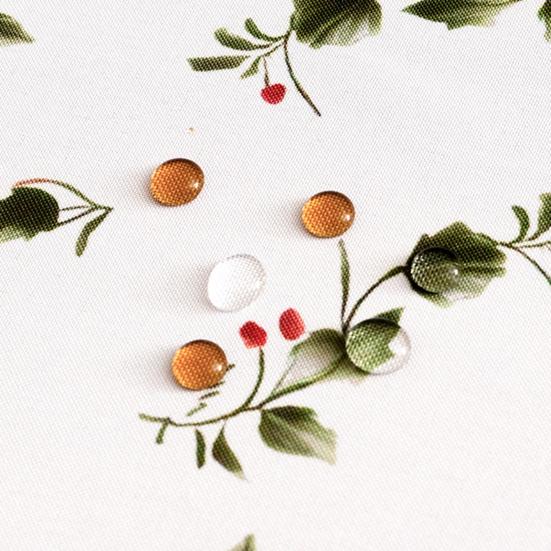 Прямоугольная скатерть на Рождество, водонепроницаемая, с рождественскими мотивами, леденцами, моющаяся, скатерть для дома, для званого ужина, для украшения