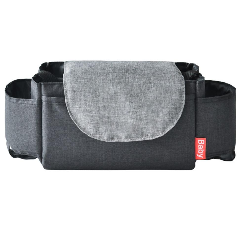 Большая вместительная сумка-органайзер для коляски, сумка для хранения бутылочек для подгузников, сумка для детской коляски