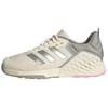 New DROPSET 3 Breathable Low Top Training Shoes Women's White Silver JR1678