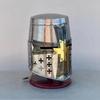 Templar Knight Helmet Brass Cross, Medieval, Cosplay Armor
