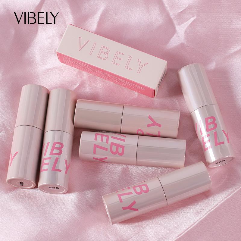 VIBELY Small Chubby Dun Velvet Matte Matte Lip Slime Burst Students Affordable Lip Glaze Lipstick