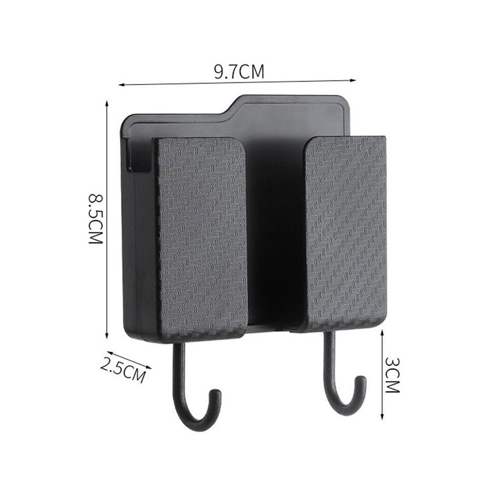 Настенный держатель для пульта дистанционного управления, перфорированный ящик для хранения телефона, дом